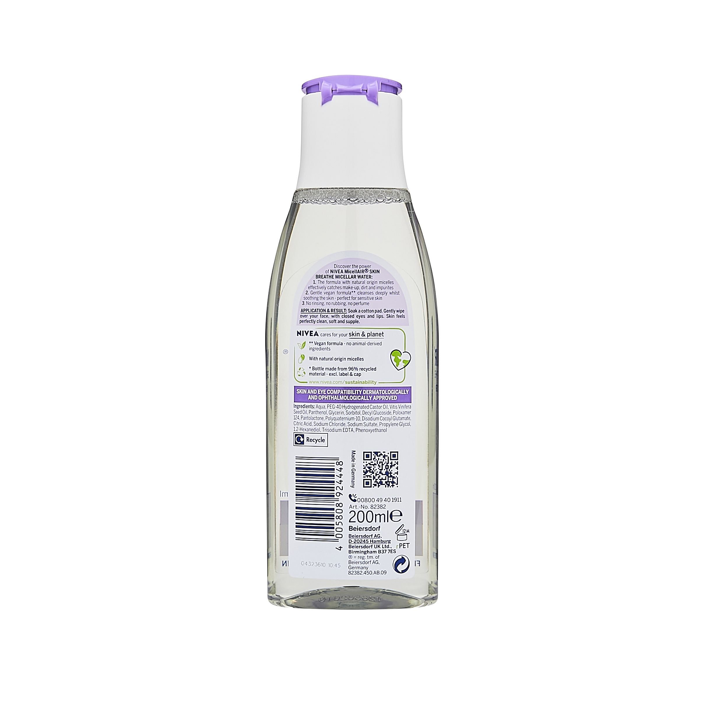 NIVEA MicellAIR Micellar Water 200ml