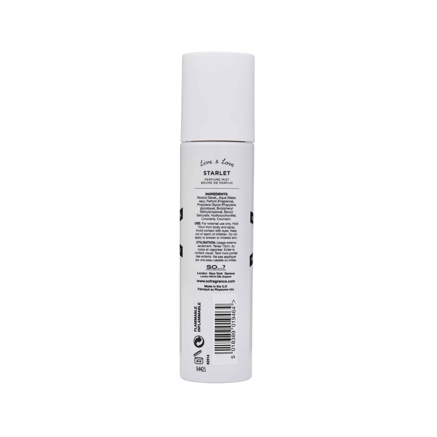 Miss So…? Starlet Body Mist 140ml