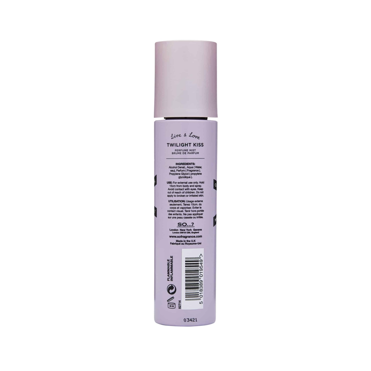 Miss So…? Twilight Kiss Body Mist 140ml
