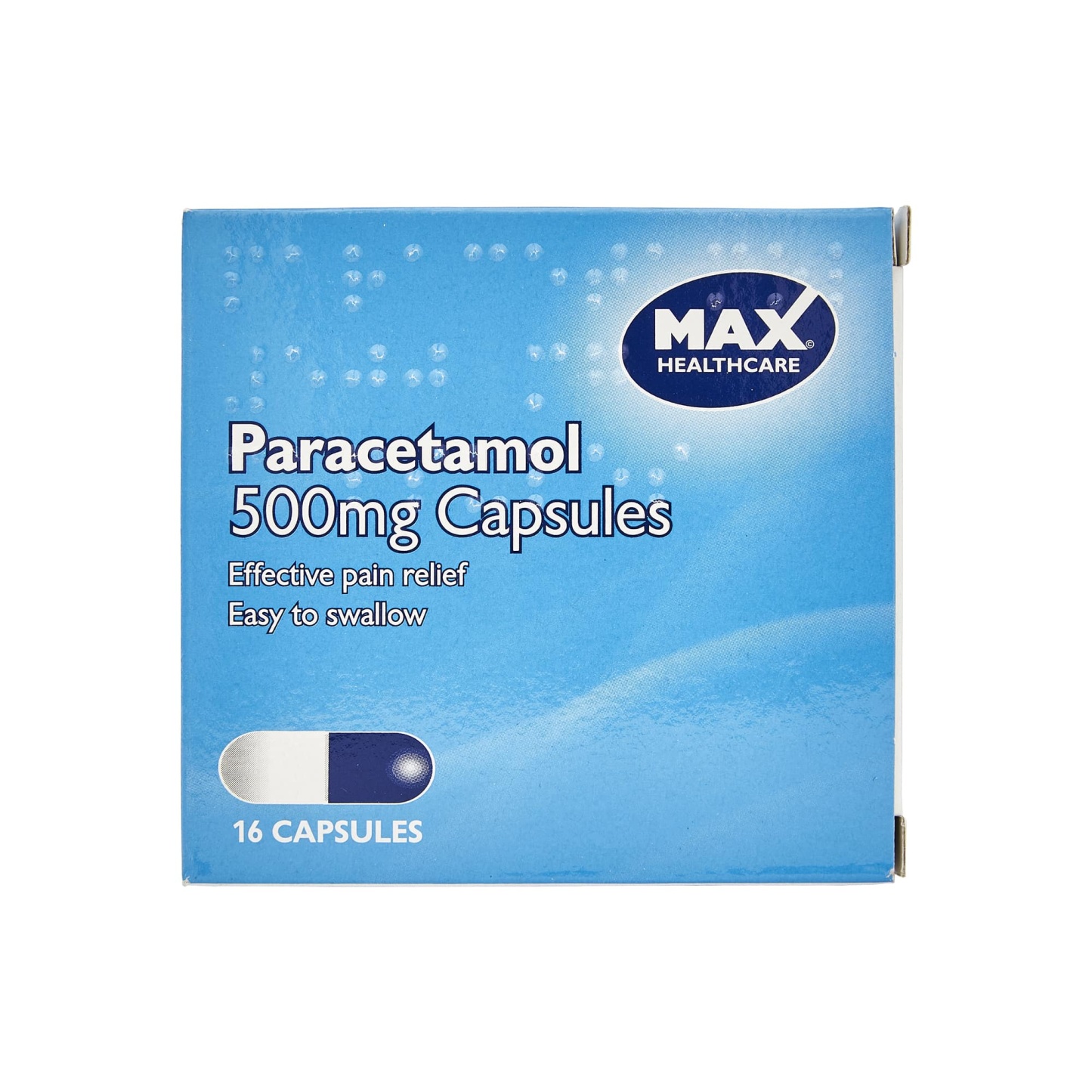 Max Paracetamol Capsules 500mg 16's