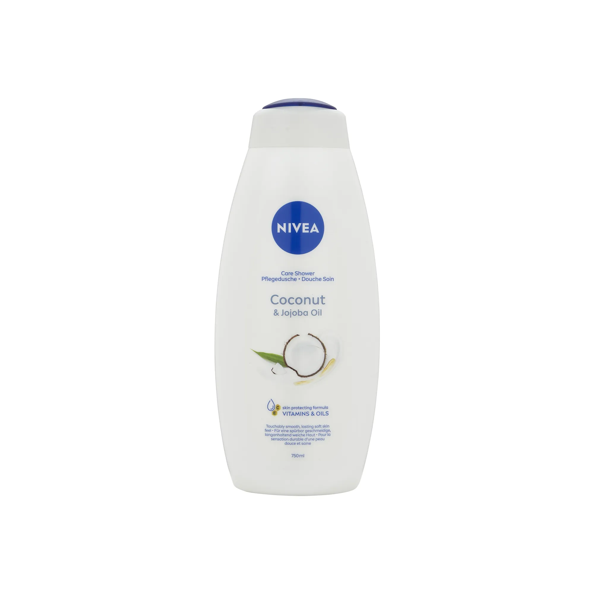 Nivea Coconut & Jojoba Oil shower cream gel 750ml