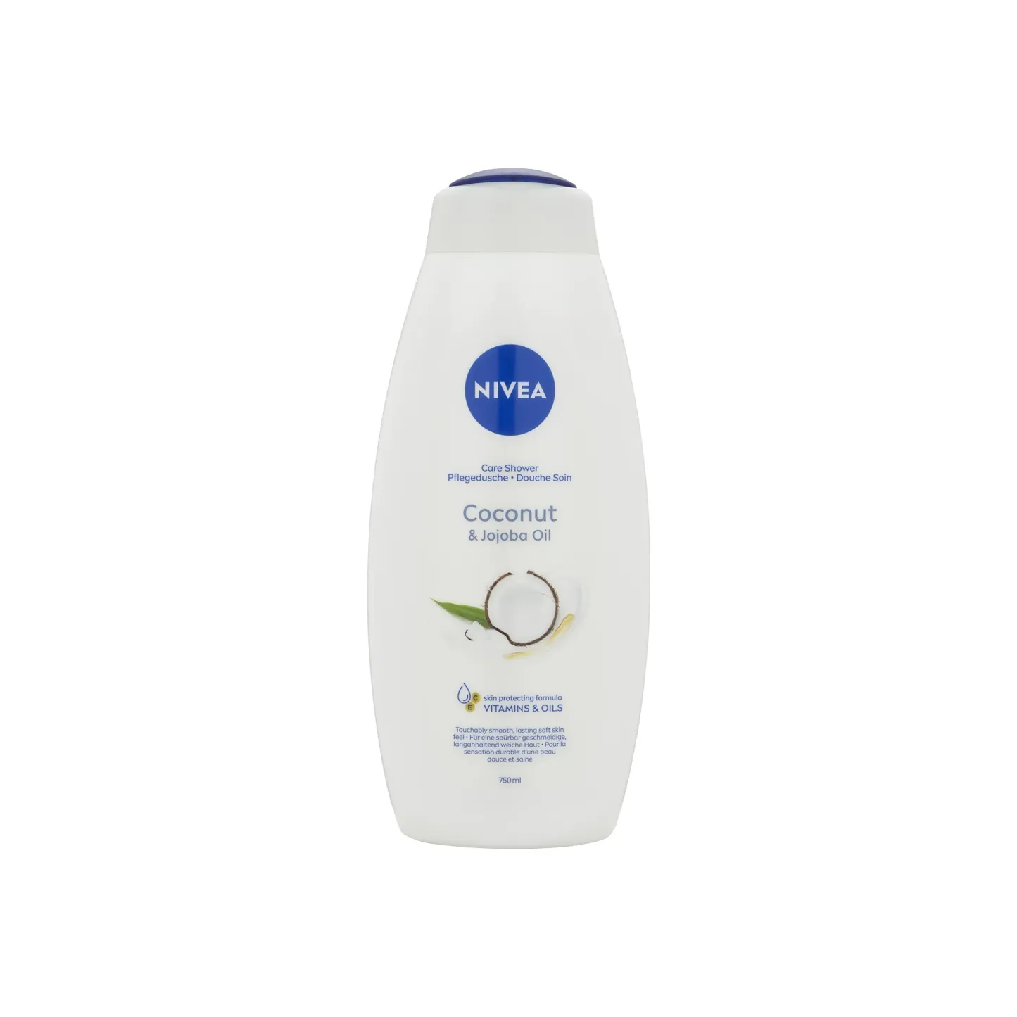 Nivea Coconut & Jojoba Oil shower cream gel 750ml