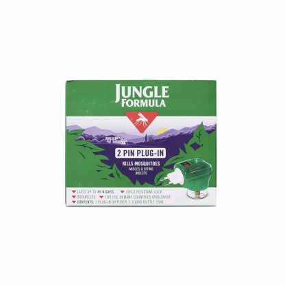 Jungle Formula Mosquito Killer Insect Repellent 2 Pin Plug-In