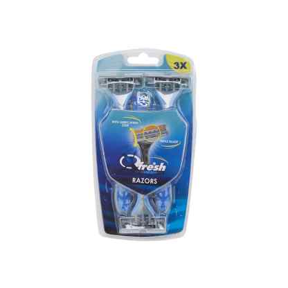 QFresh Razors 3 Pack For Men