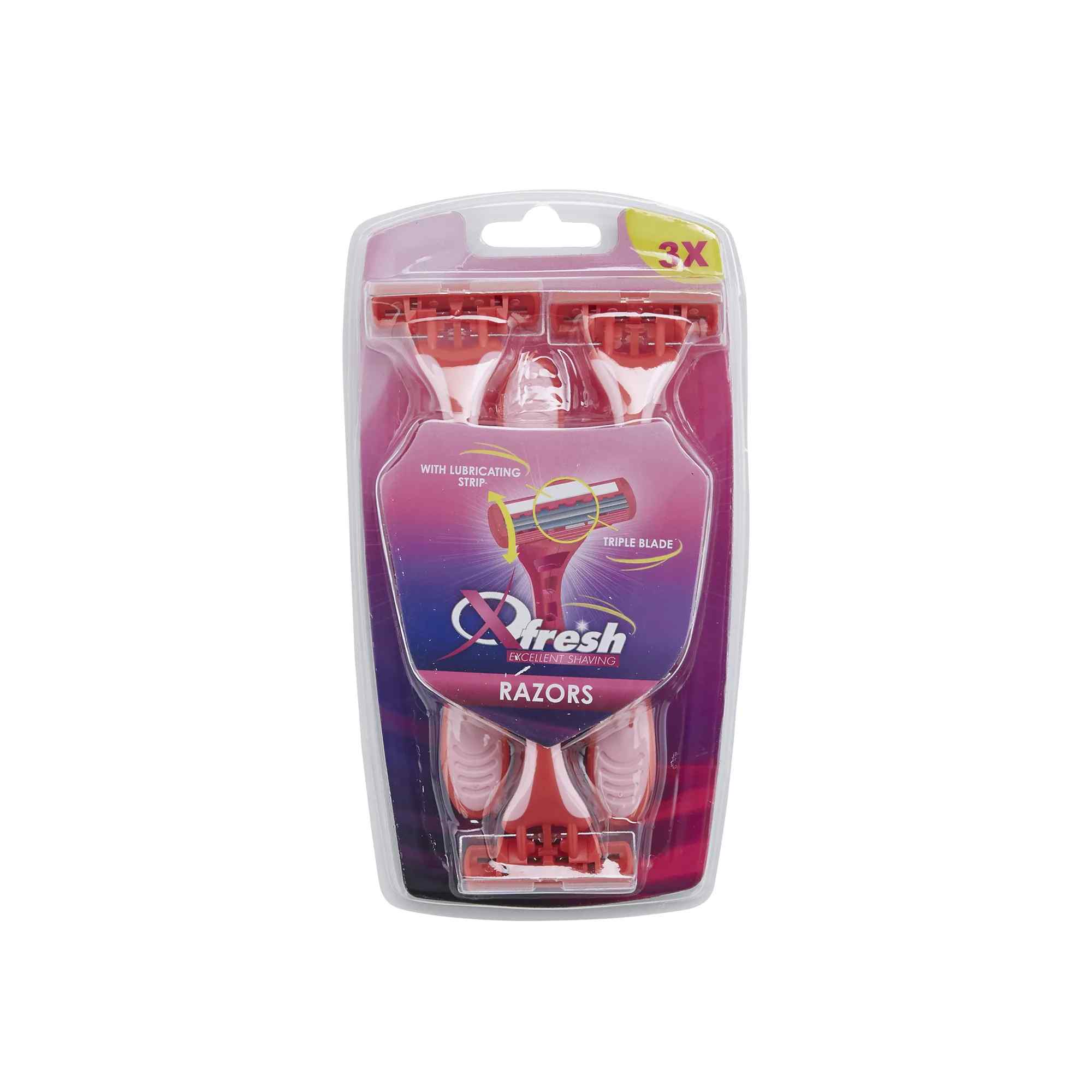 QFresh Razors 3 Pack For Women