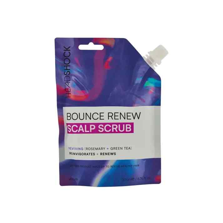 Head Shock Bounce Renew Scalp Scrub Rosemary & Green Tea 200ml