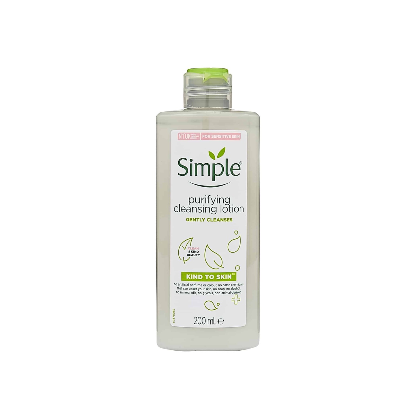 Simple Purifying Facial Cleansing Lotion 200ml