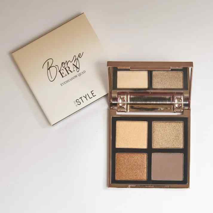 In The Style Quad Eyeshadow Palette Bronze Era