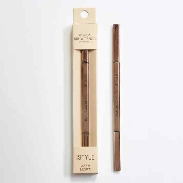 In The Style Micro Brow Pencil & Spoolie Warm Brown