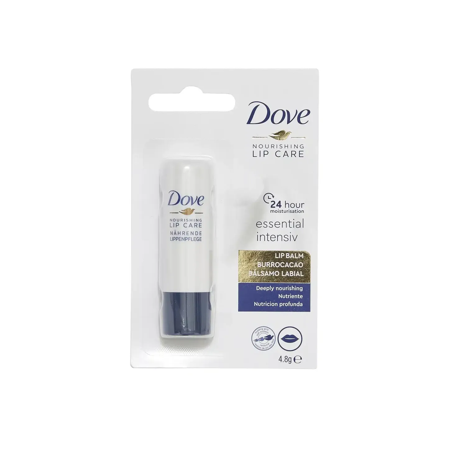Dove Essential Nourishing Lip Care 4.8g