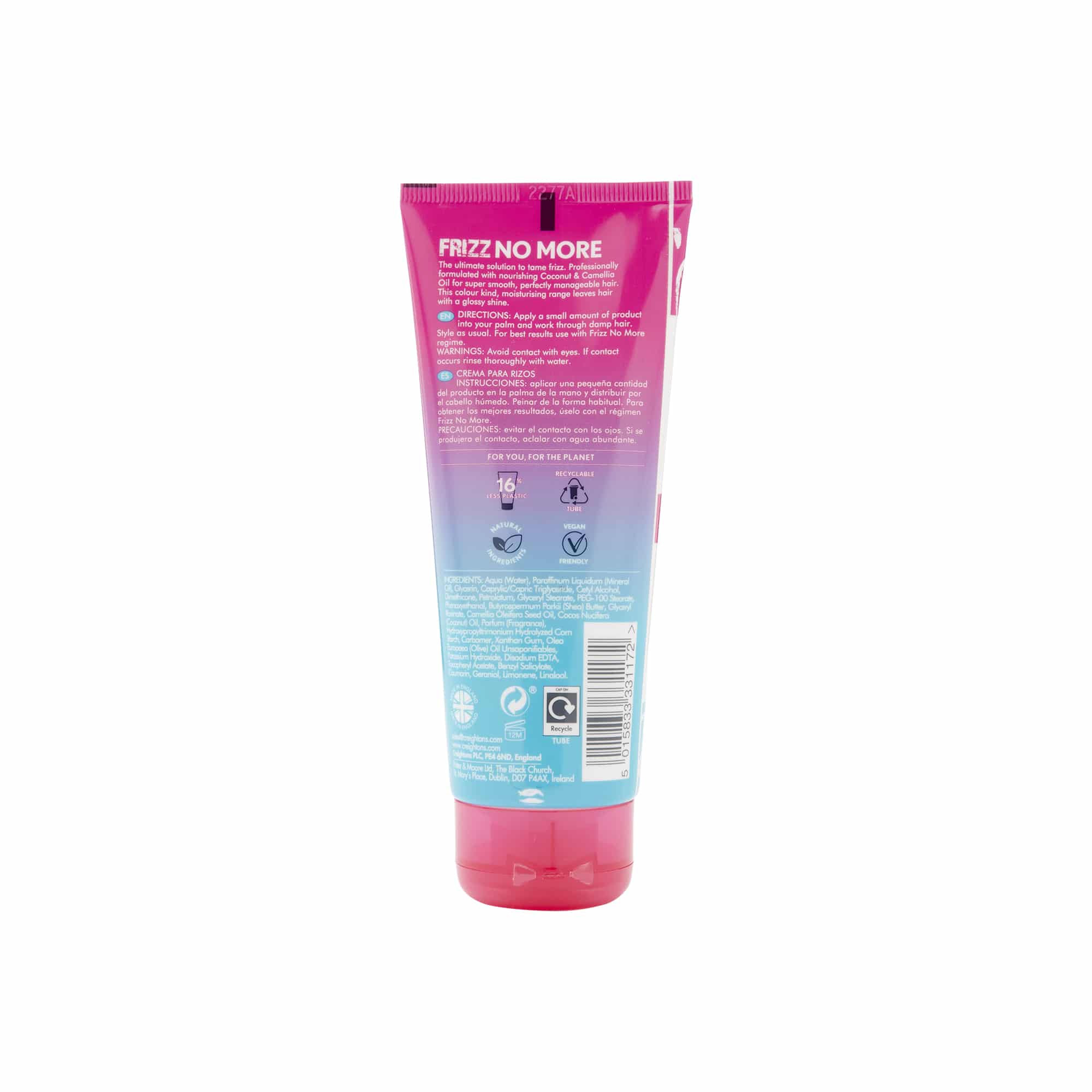 Creightons Frizz No More Hold & Moisture Activator Cream 100ml