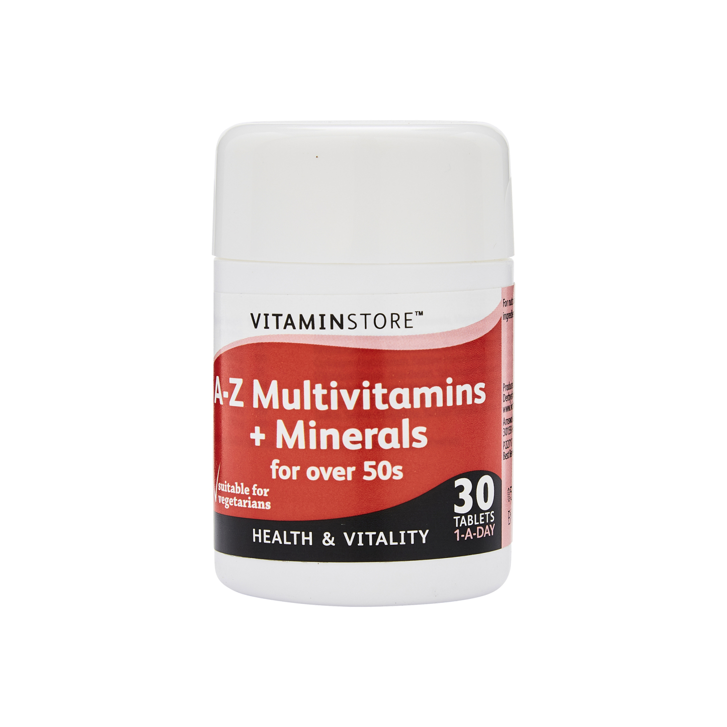 Vitamin Store A-Z Multi Vitamins + Minerals 50+ Tablets 30's