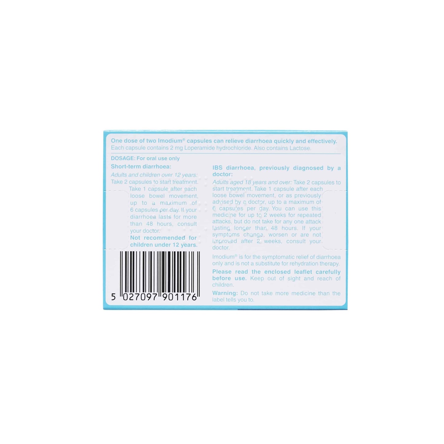 Imodium Original Diarrhoea Relief Capsules 6's