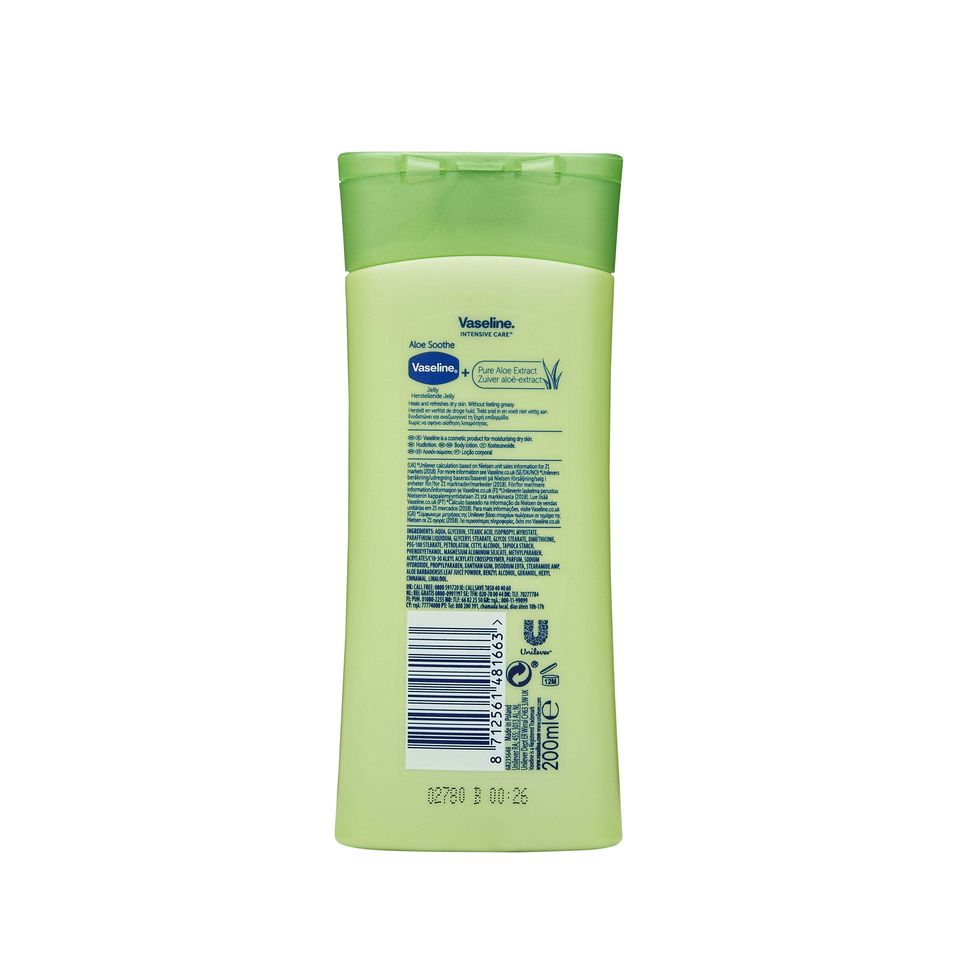 Vaseline Intensive Care Aloe Soothe Body Lotion 200ml