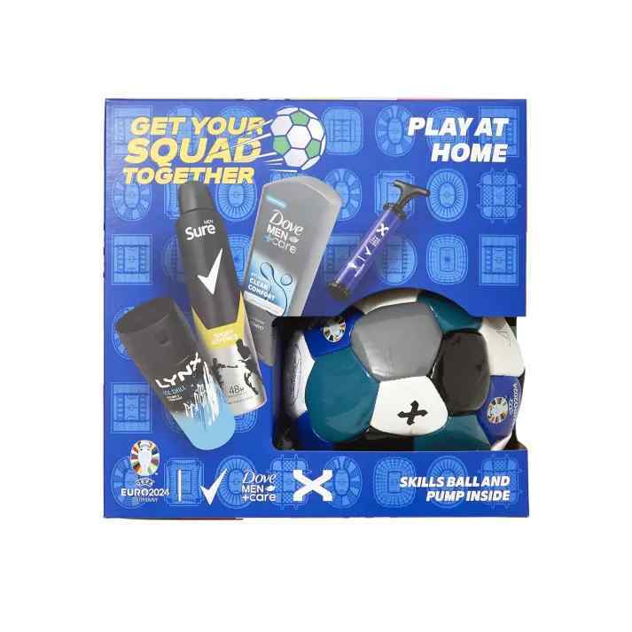 UEFA Euro 2024 x Dove Men + Care Gift set