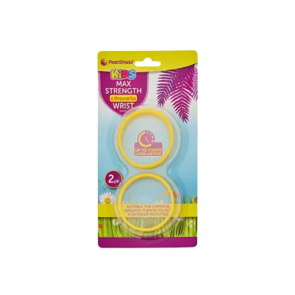 PestShield Kids Max Strength Citronella Wrist Bands