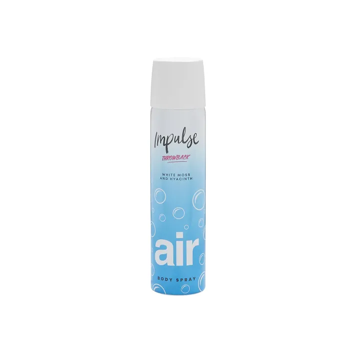 Impulse Throwback Collection Air Body Spray 75ml