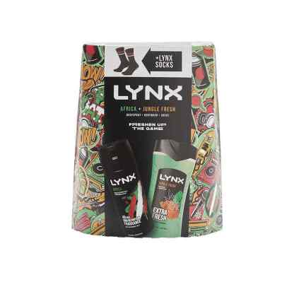 Lynx Africa And Jungle Fresh Gift Set