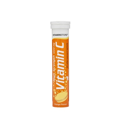 Vitamin Store Effervescent Vitamin C Tablets 1000mg 20's