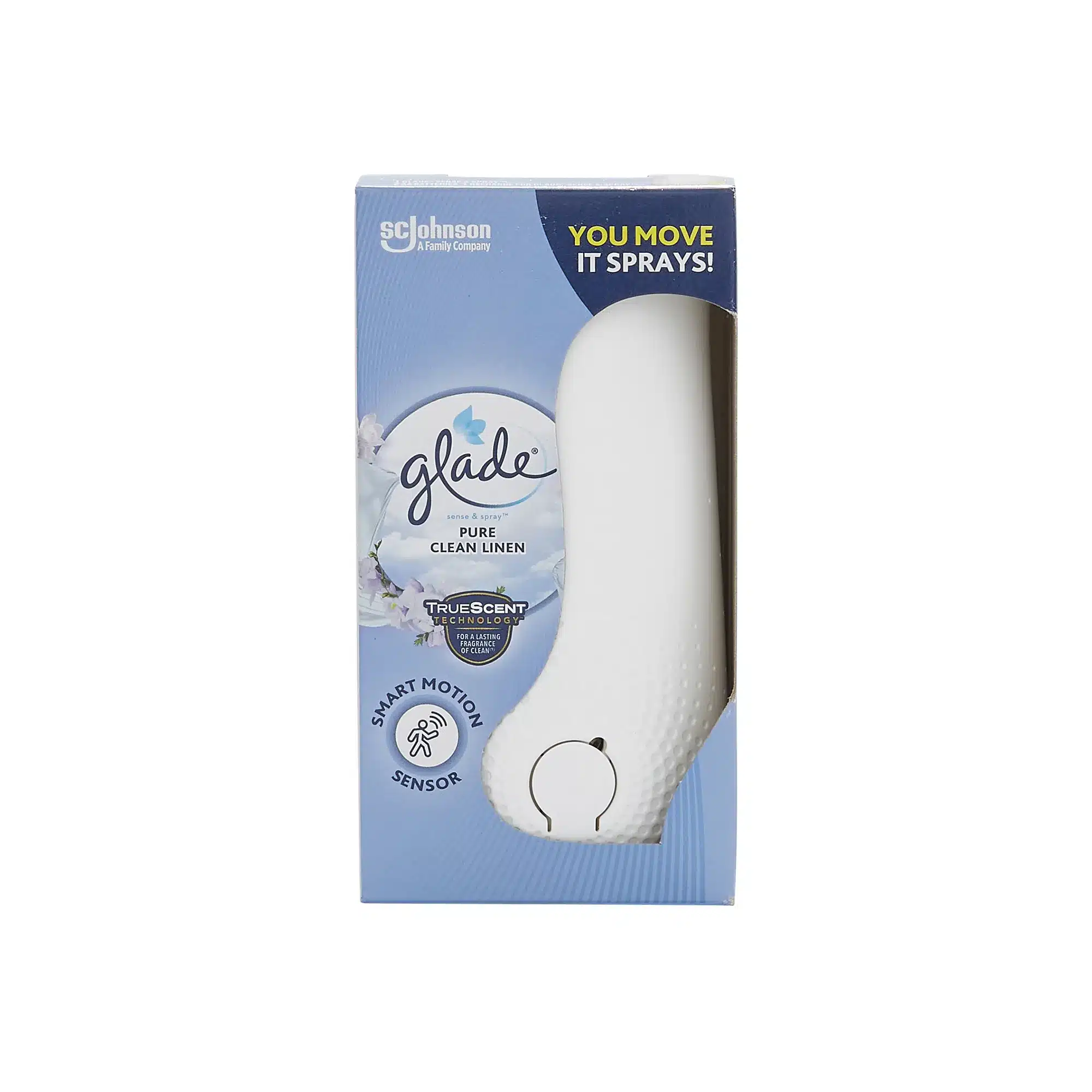 Glade Sense & Spray Holder & Refill Clean Linen