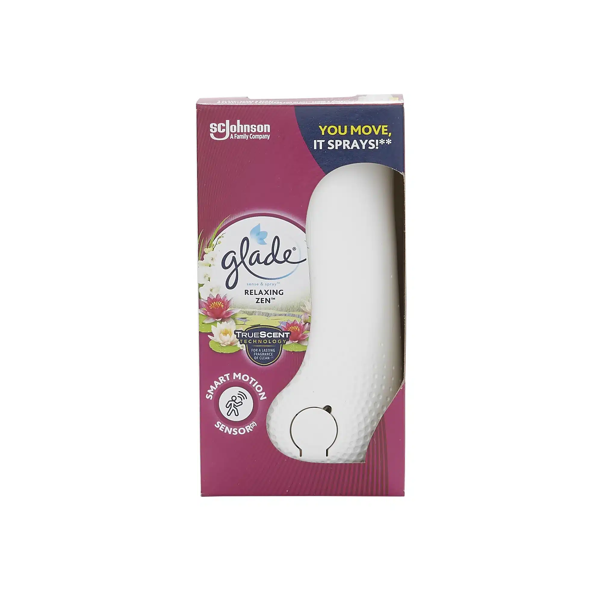 Glade Sense & Spray Holder & Refill Clean Zen