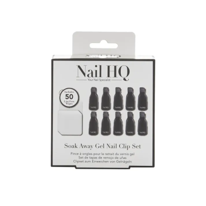 Nail HQ Soak Away Gel Nail Clip Set