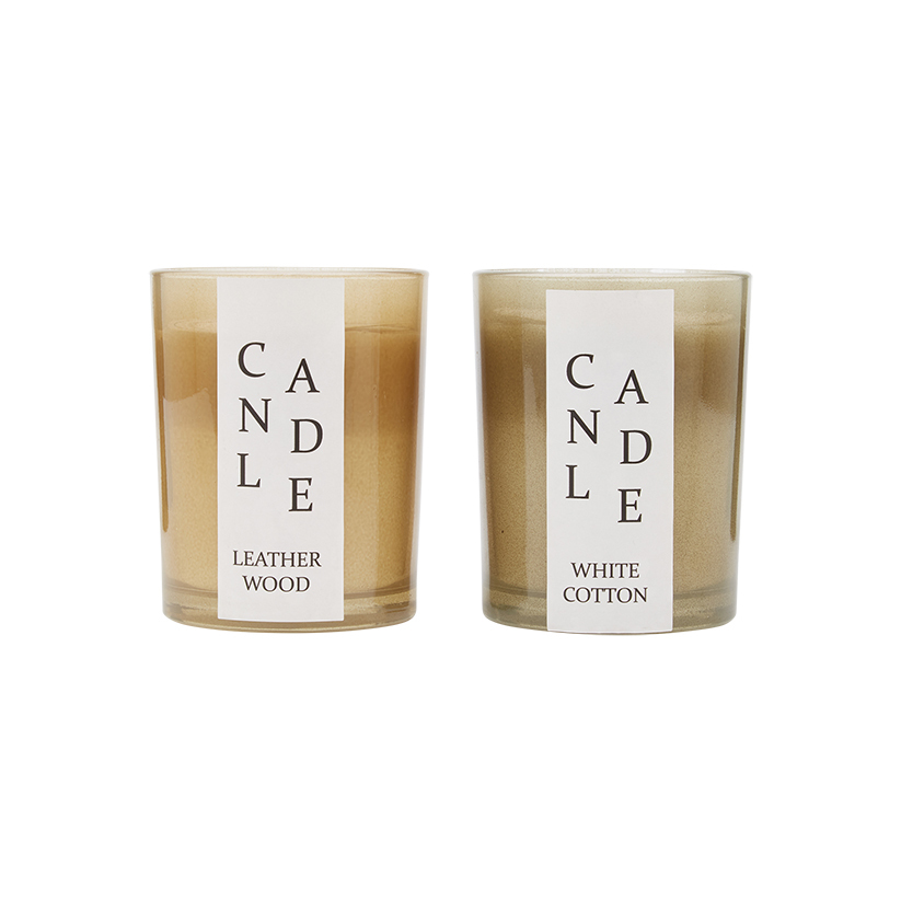Scented Glass Candle 48 Hours Burning Time
