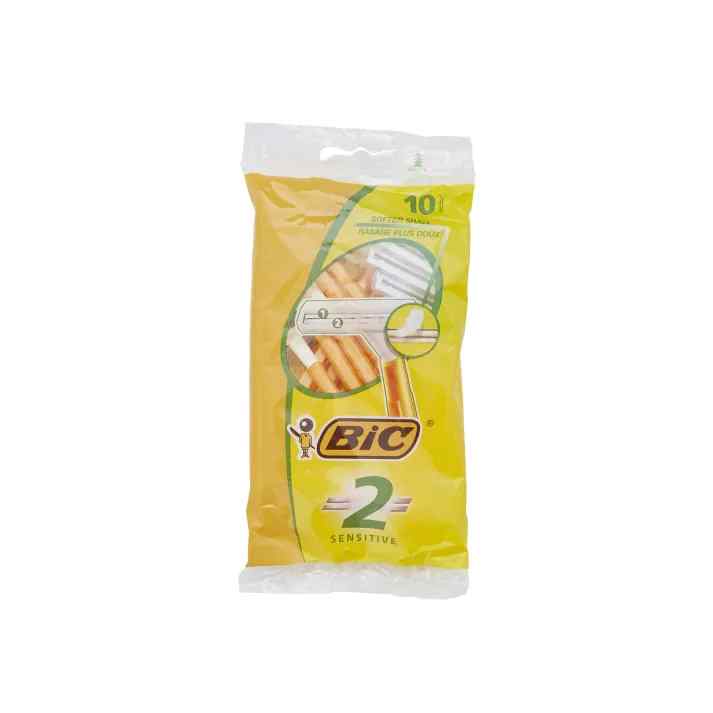 BIC 2 Sensitive Mens Razor 10