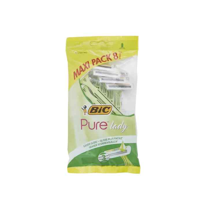 BIC Pure 3 Lady Razors 8 Pack