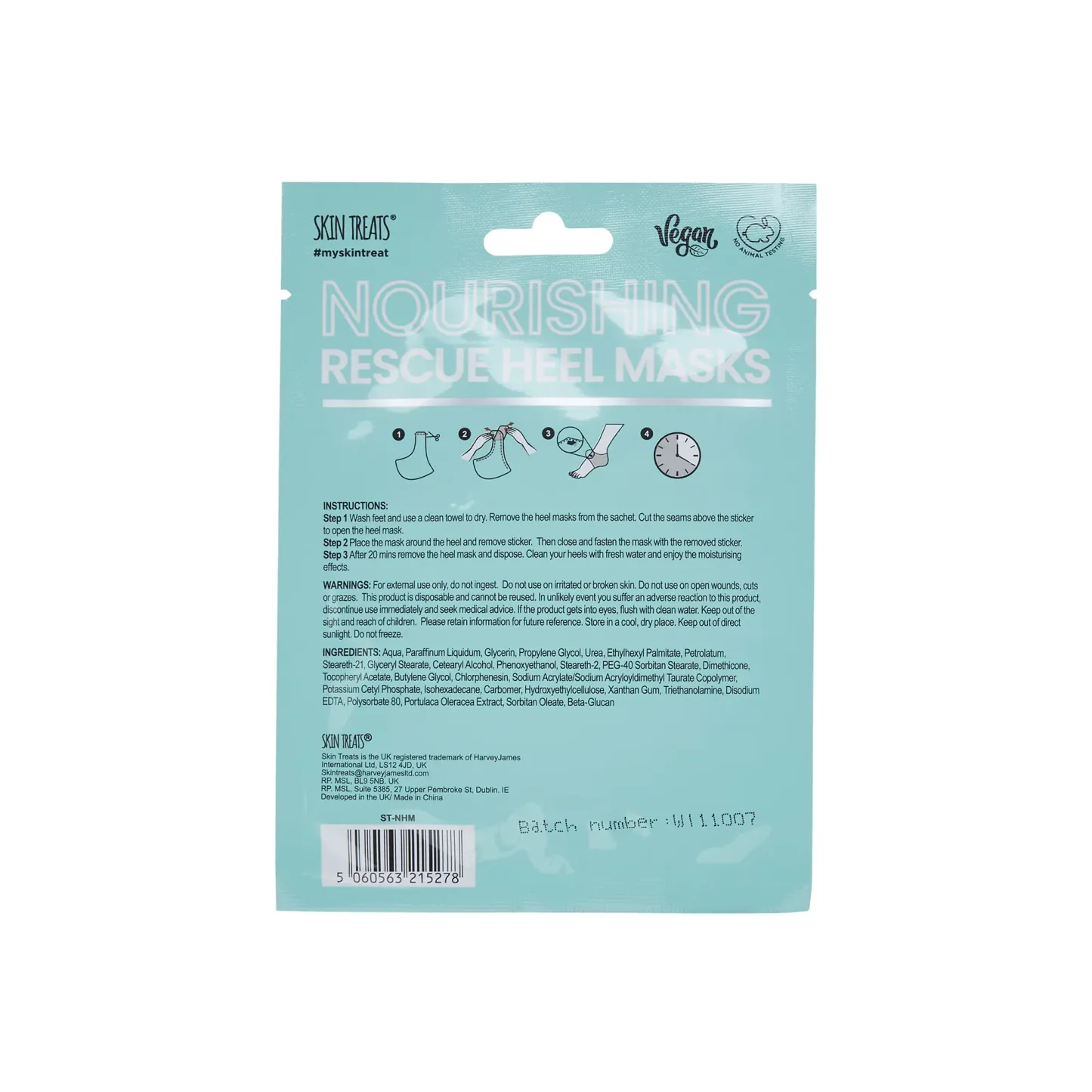 Skin Treats Heal Masks 1 Pair