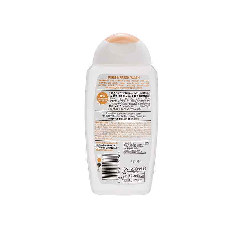 Femfresh Everyday Care Daily Intimate Vulval Wash Shower & Bath Gel Cleanser 250 ml