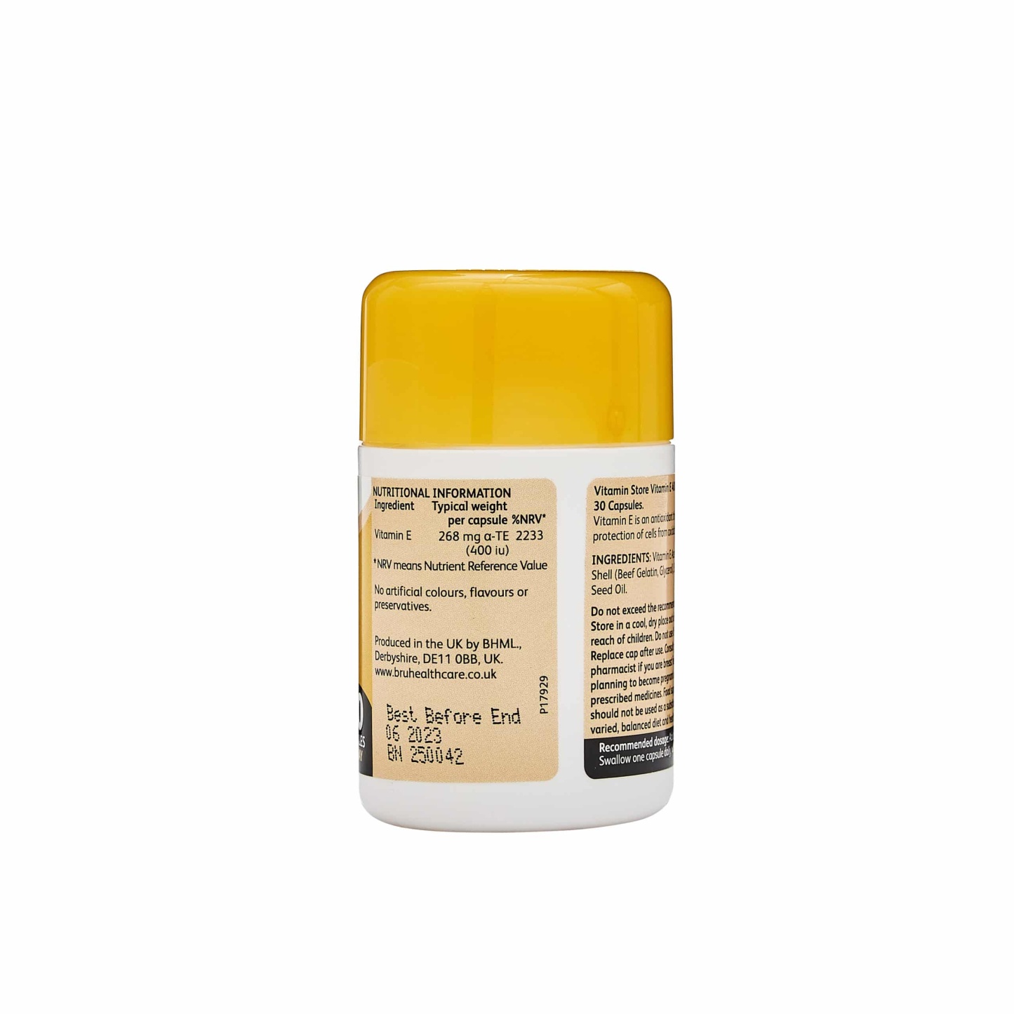 Vitamin Store Vitamin E 400iu Tablets 30's