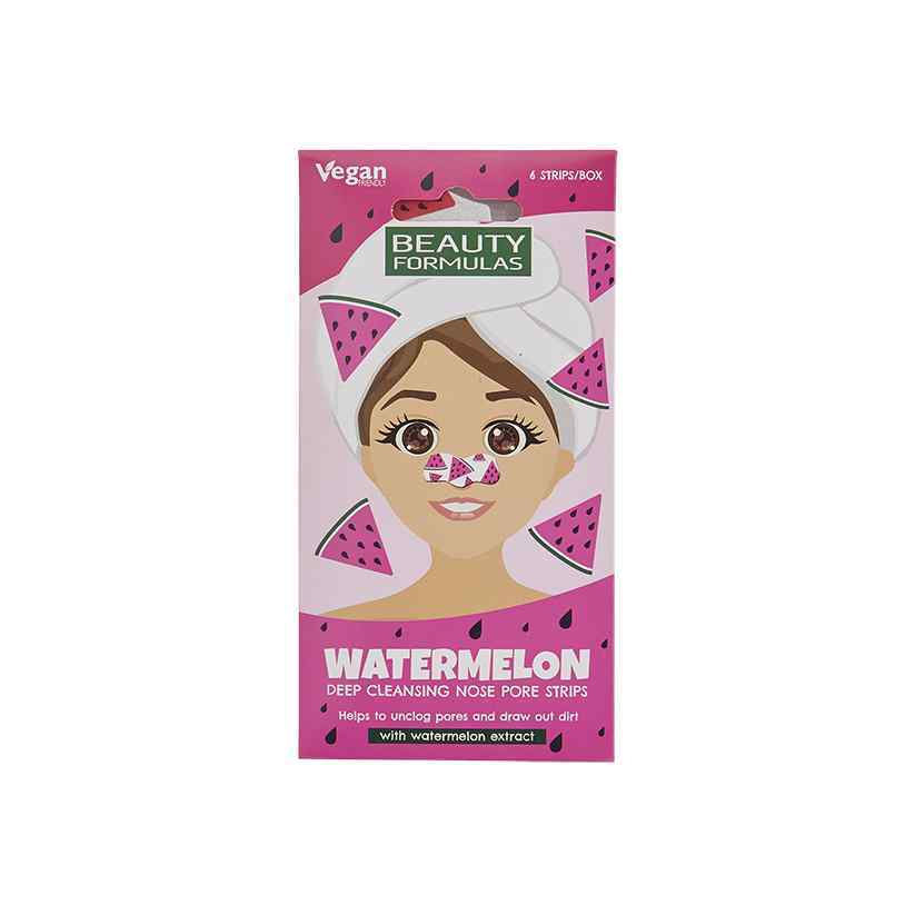 Beauty Formulas Watermelon Deep Cleansing Nose Pore Strips 6's