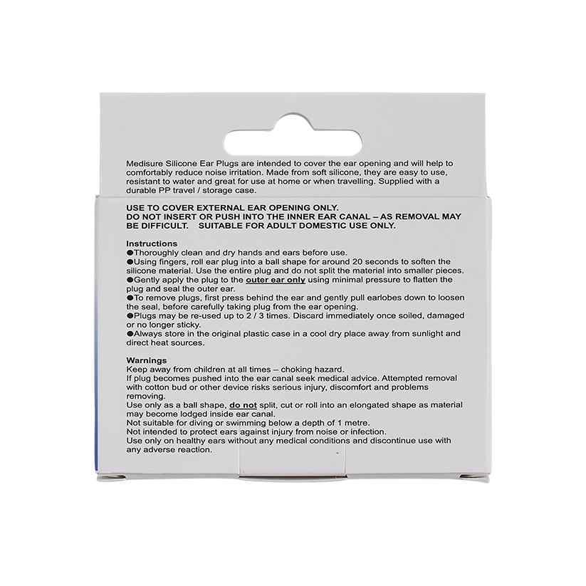 Medisure Silicone Ear plugs 7 pairs