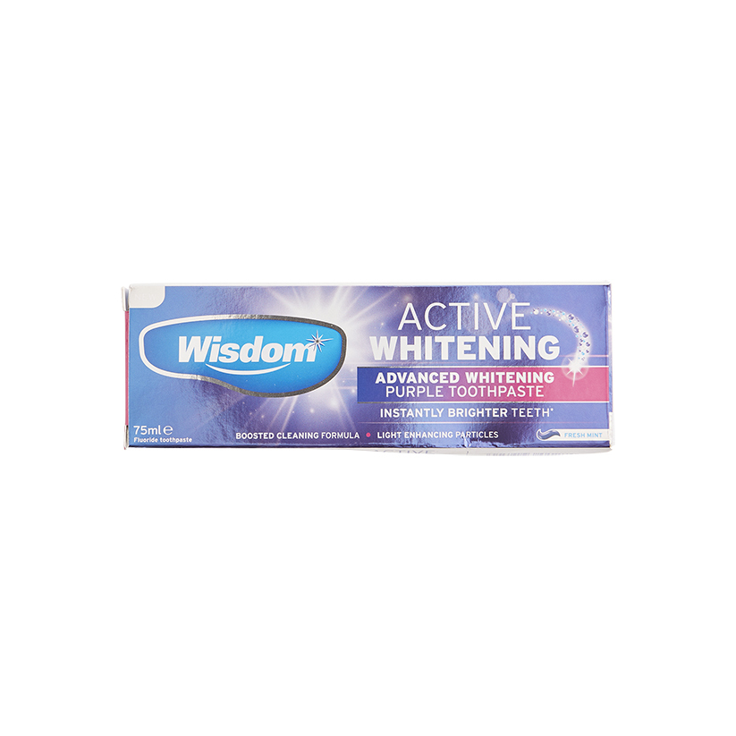 Active Whitening Advanced Whitening Purple Toothpaste 75ml