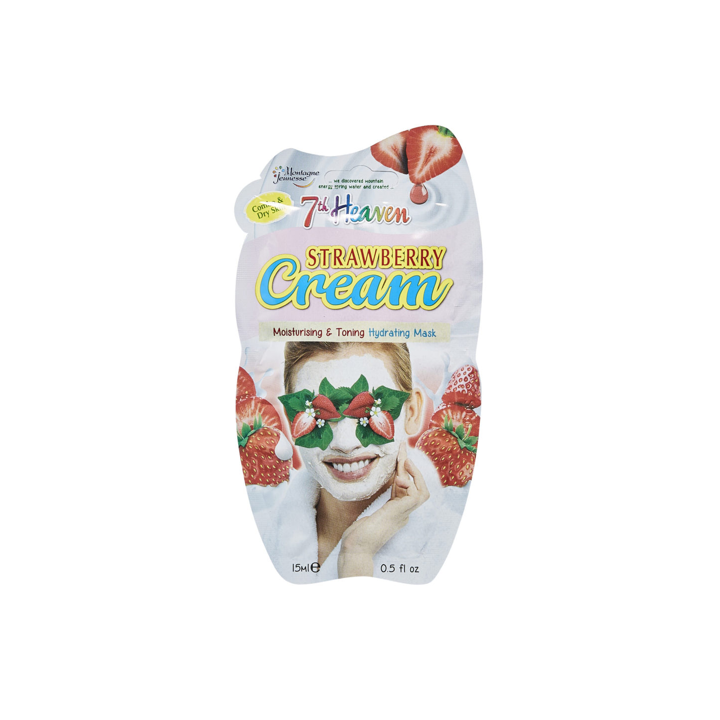 7th Heaven Strawberry Cream Mask 15ml