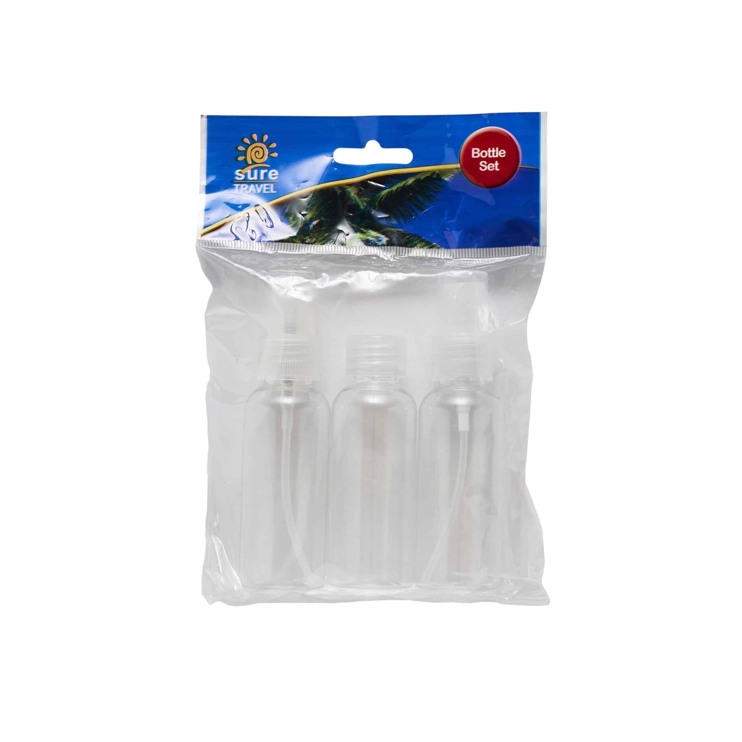 Sure Travel Bottles 50ml Pack of 3