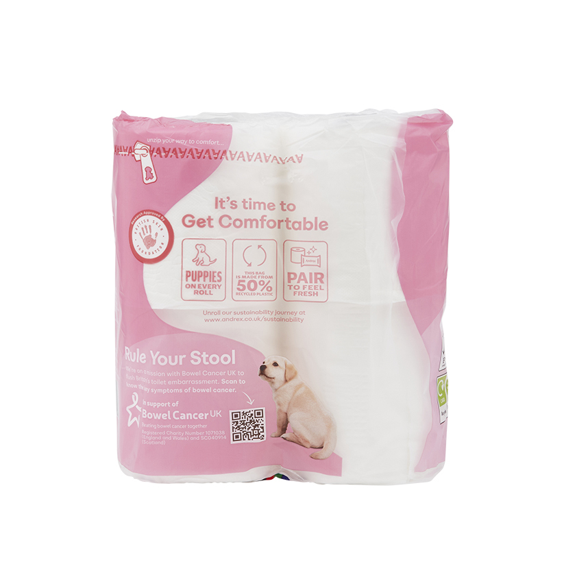 Andrex Toilet Roll Family Soft 4 pack