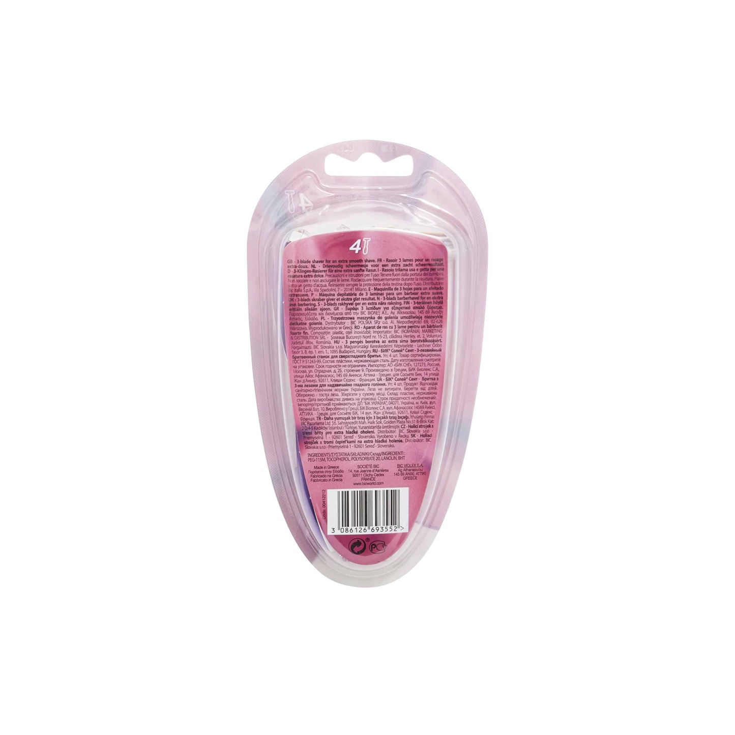 BIC Soleil Scent Razors Pack of 4