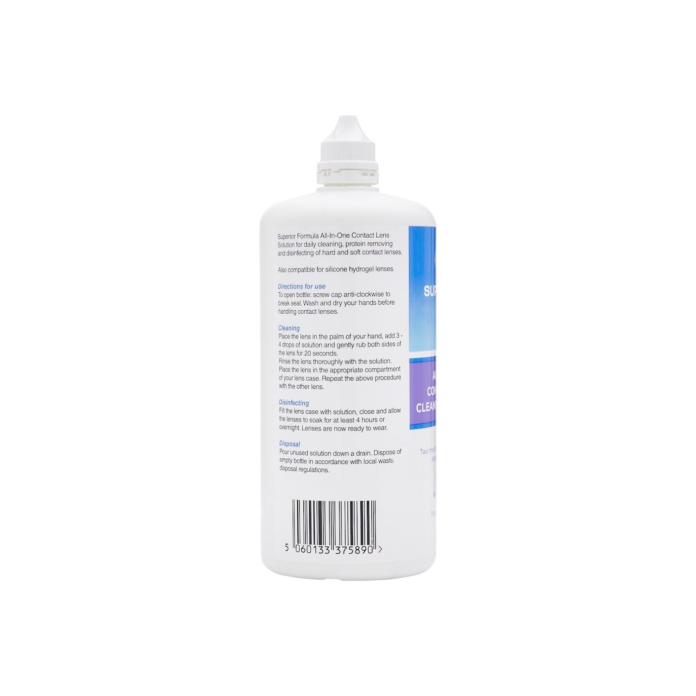 Supereyes All in One Contact Lens Cleaning Solution 360ml