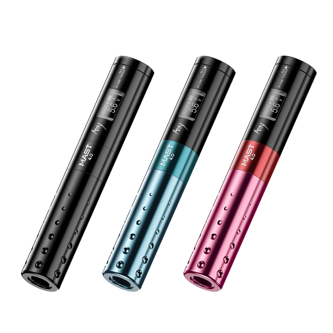 Wholesale Dragonhawk Mast Amy 4.0 Stroke Wireless Battery RCA 2 Modes Rotary Tattoo Pen LED Display Direct Drive Permanent Makeup Machine