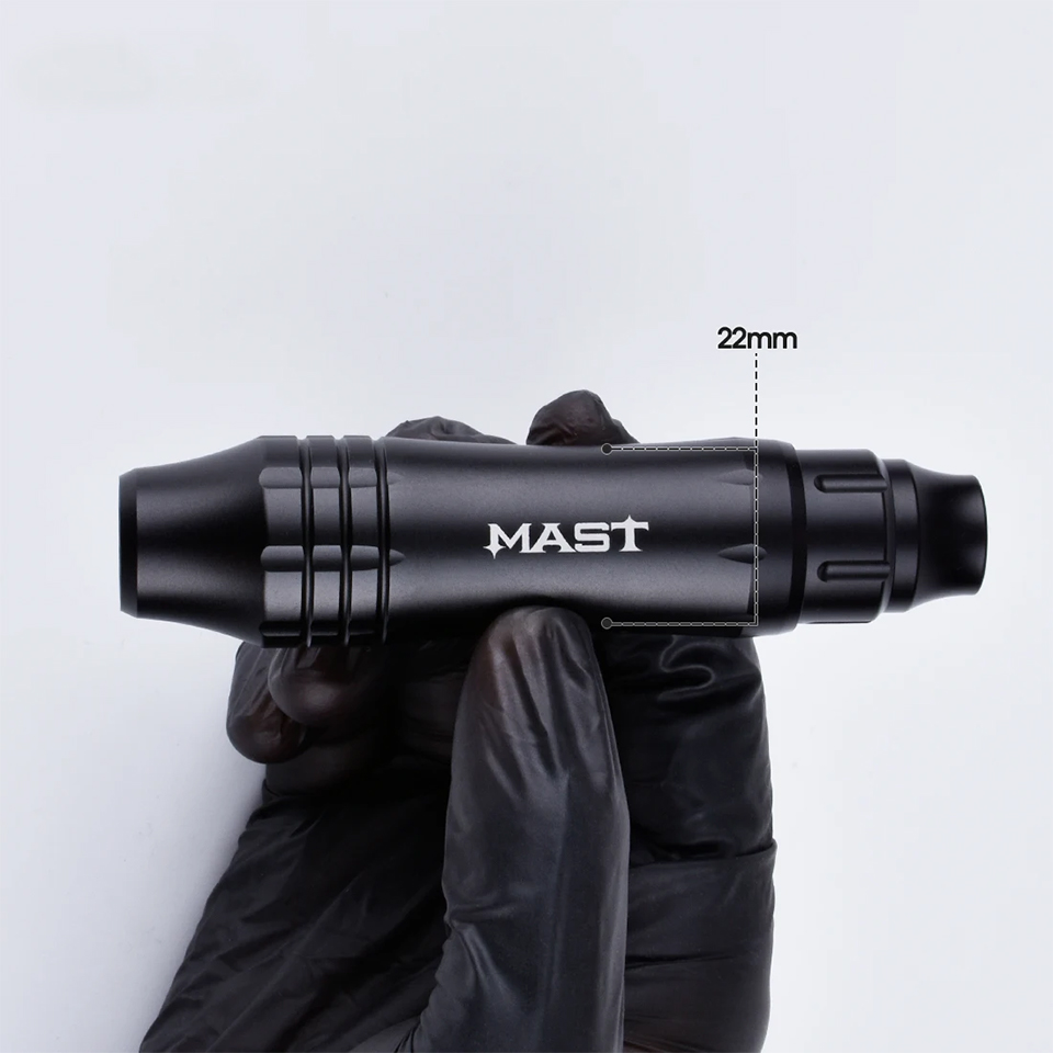 Wholesale Mast Tattoo P10 Ultra Makeup Permanent RCA Machine Rotary Tattoo Gun Pen 2.5mm & 3.5mm Stroke Length Cartridge Needles Eyebrows Lips