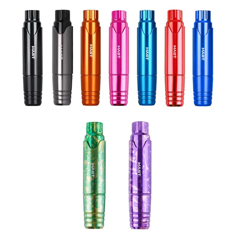 Permanent MakeUp Mast P10 Rotary Tattoo Gun Pen Eyebrow Lips Tattoo Machine Pen Accessories for Tattoo Artist