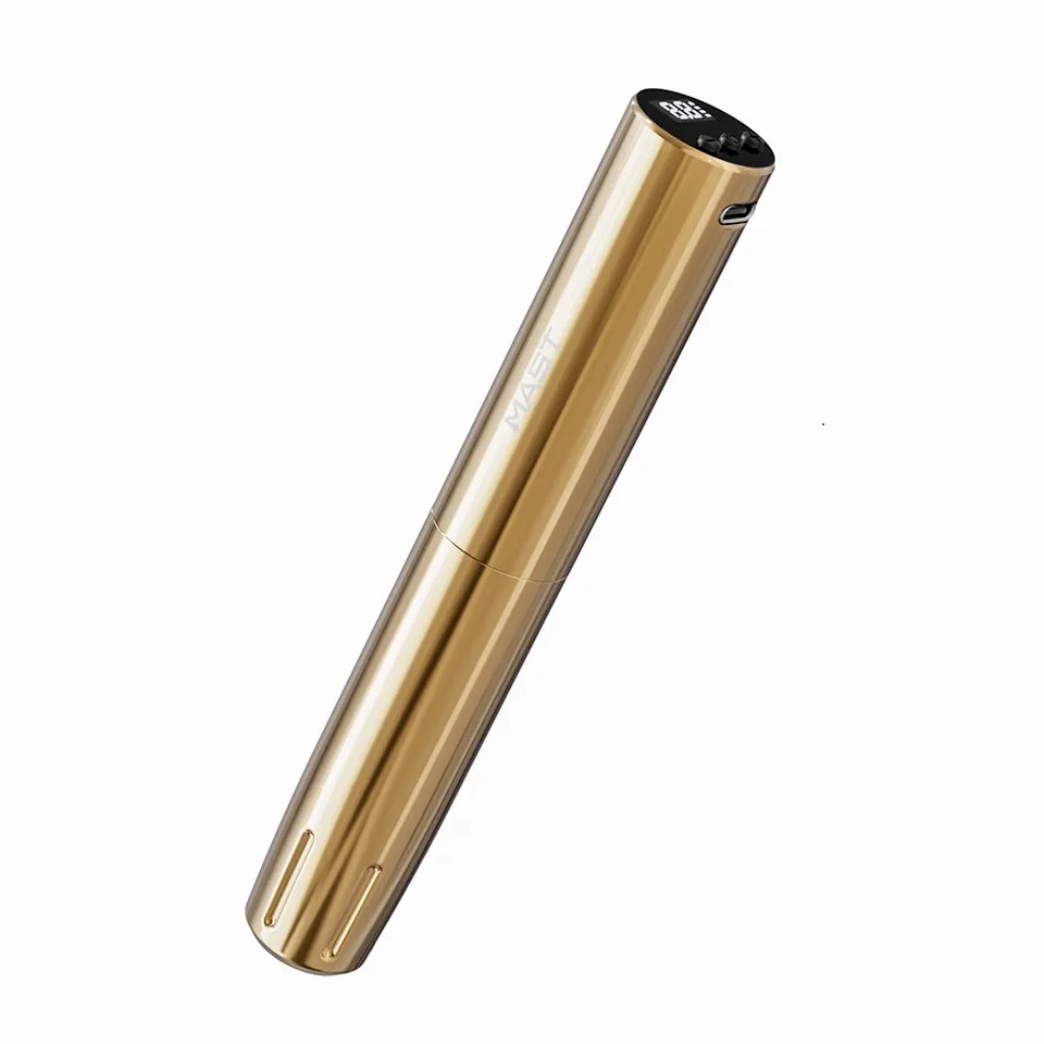 Wholesale Mast Tattoo Tour Y22 RCA Wireless Battery Tattoo Pen Custom Permanent Make Up 3.0mm Stroke Tattoo Machine