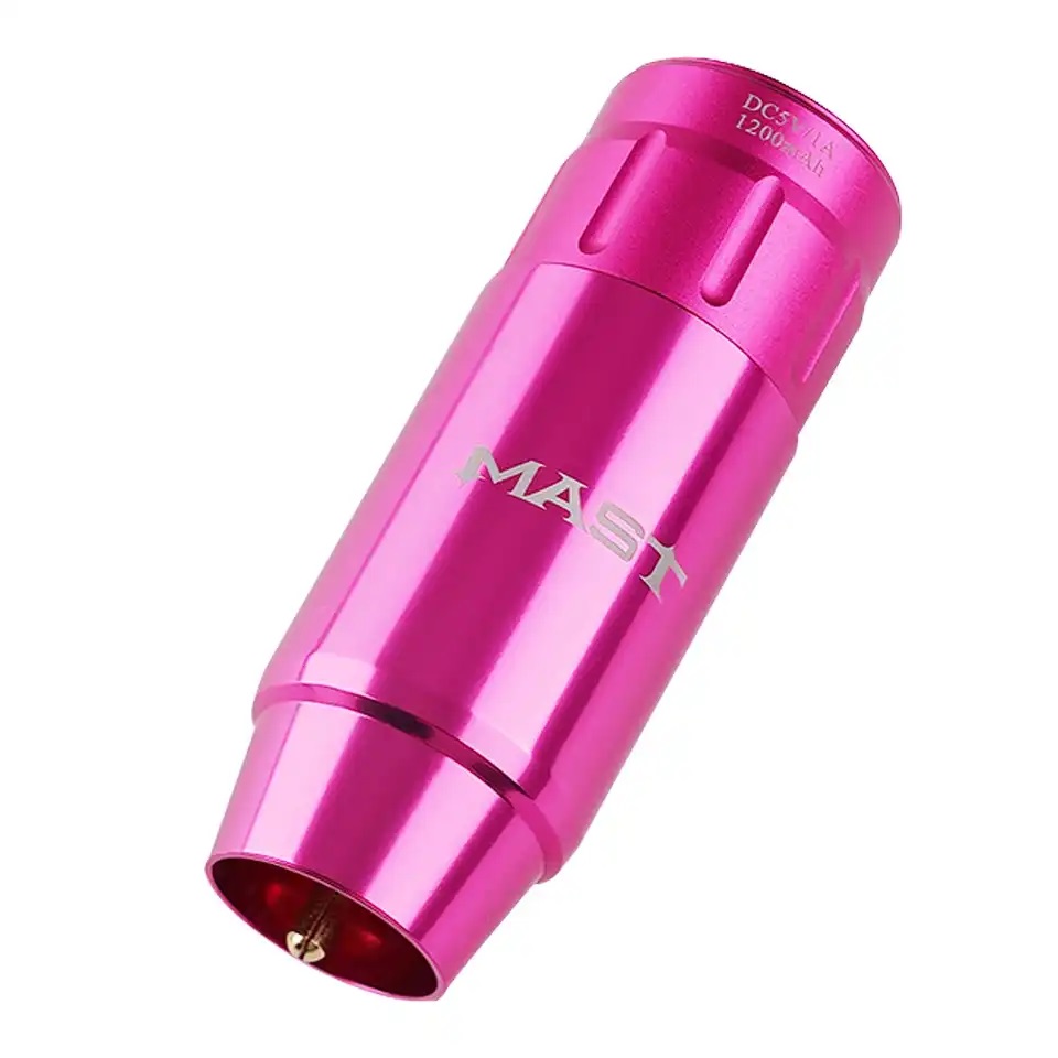  Rechargeable MAST Tattoo Machine Battery Power RCA Cord Tattoo Wireless Power Supply for Makeup Permanent Machine Supply Cord