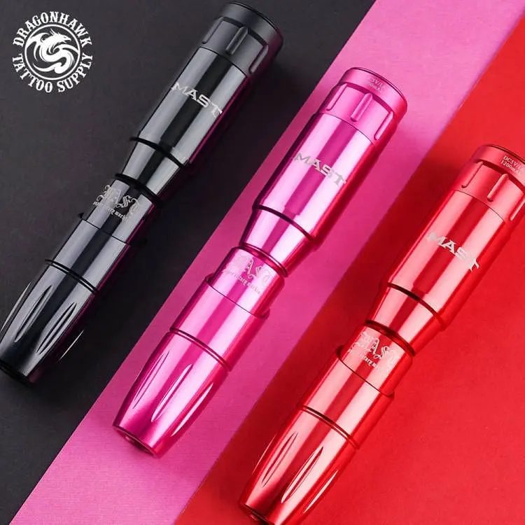 Professional Tattoo Rotary Pen Machine With Mast Wireless Tattoo Power Set For Makeup Permanent Machine Tattoo Artist