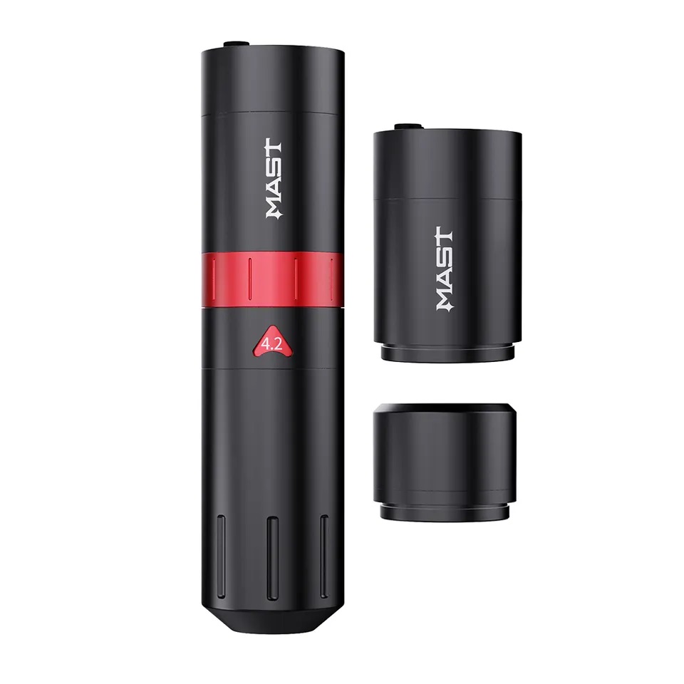 Dragonhawk Mast Flip 2 Double Battery Wireless Tattoo machine 7 Stroke Permanent Makeup Machine Pen