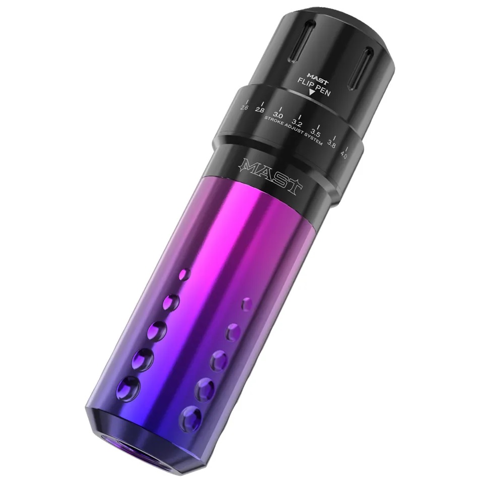 Dragonhawk Mast Flip Rotary Tattoo Pen Machine 2.6-4.0mm Stroke Length Adjustable tatoo machine