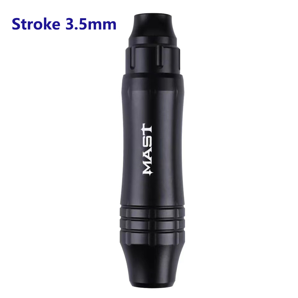 Wholesale Mast Tattoo P10 Ultra Makeup Permanent RCA Machine Rotary Tattoo Gun Pen 2.5mm & 3.5mm Stroke Length Cartridge Needles Eyebrows Lips