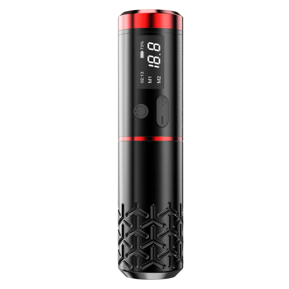 wholesale Dragonhawk Armor Pro Professional Wireless Rotary Tattoo Machine Portable Power Coreless Motor LED Digital Display Battery Pen